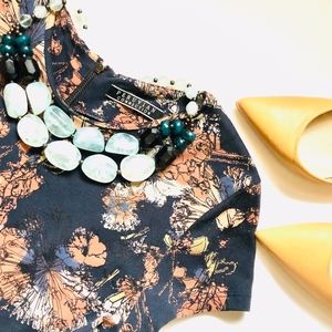 Peruvian Connection Dress Sketchbook Floral Print